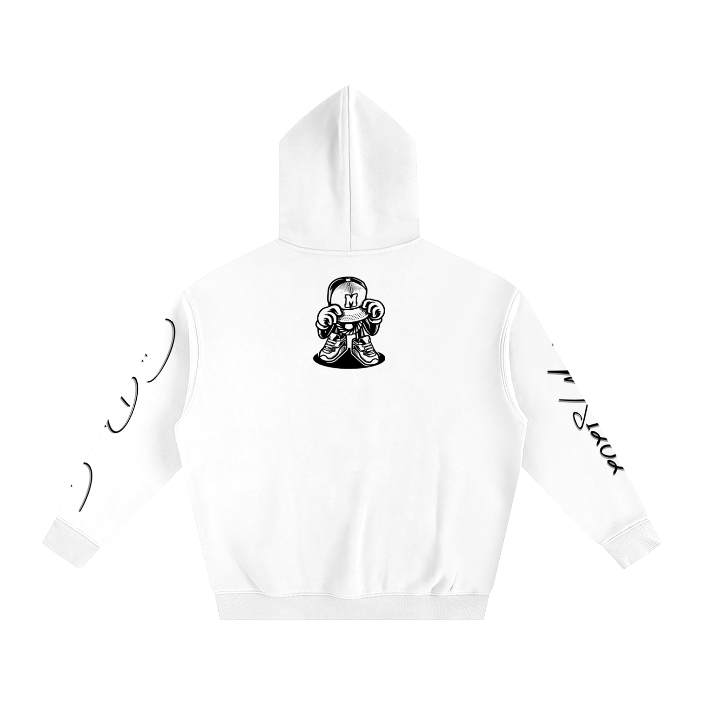 MS1282 Oversize Fleeced Hoodie