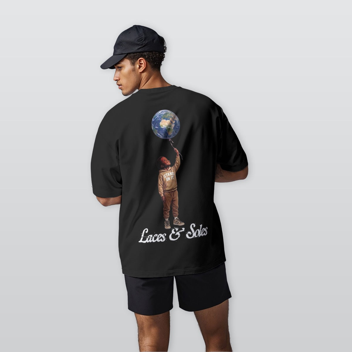 Unmoved All-Over Print Oversize T-Shirt|230GSM Cotton