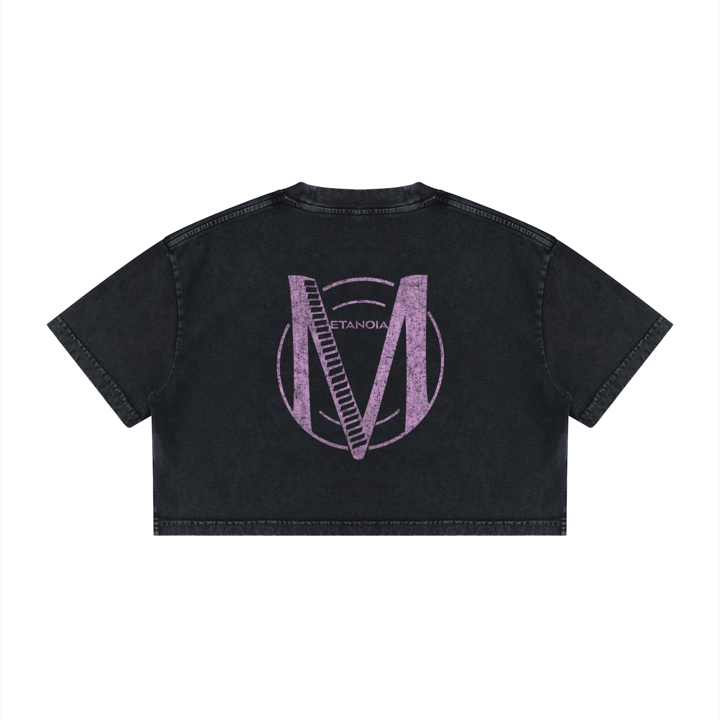 Metanoia Mineral Wash Cotton Crop T-Shirt