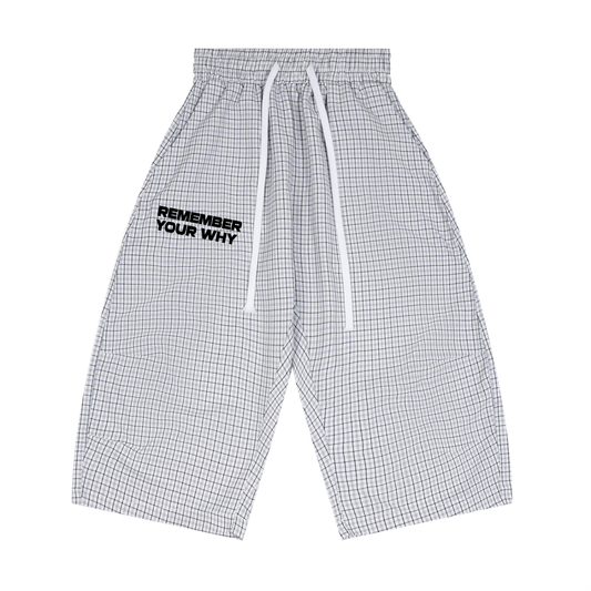 RYW Plaid Capri Shorts