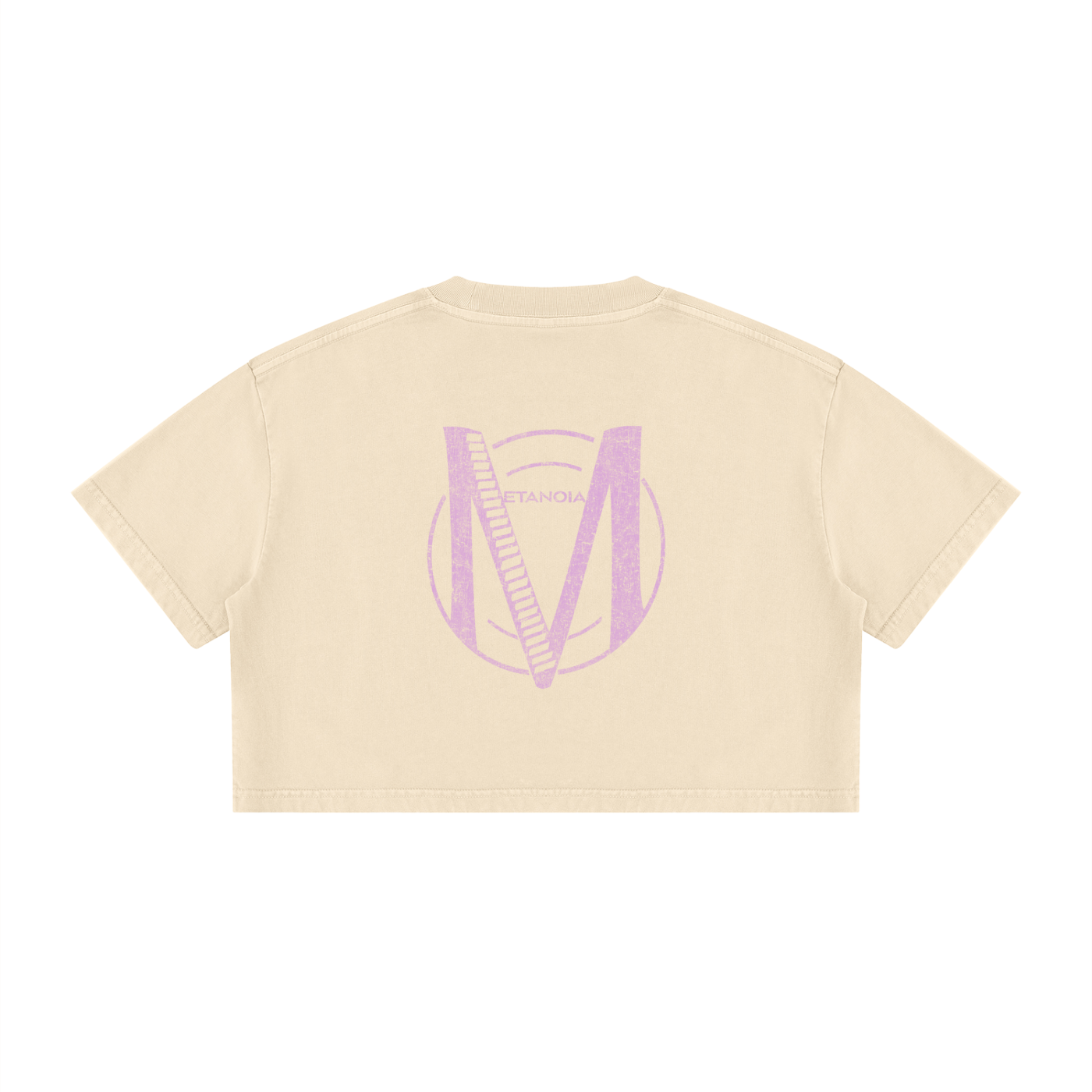 Metanoia Mineral Wash Cotton Crop T-Shirt
