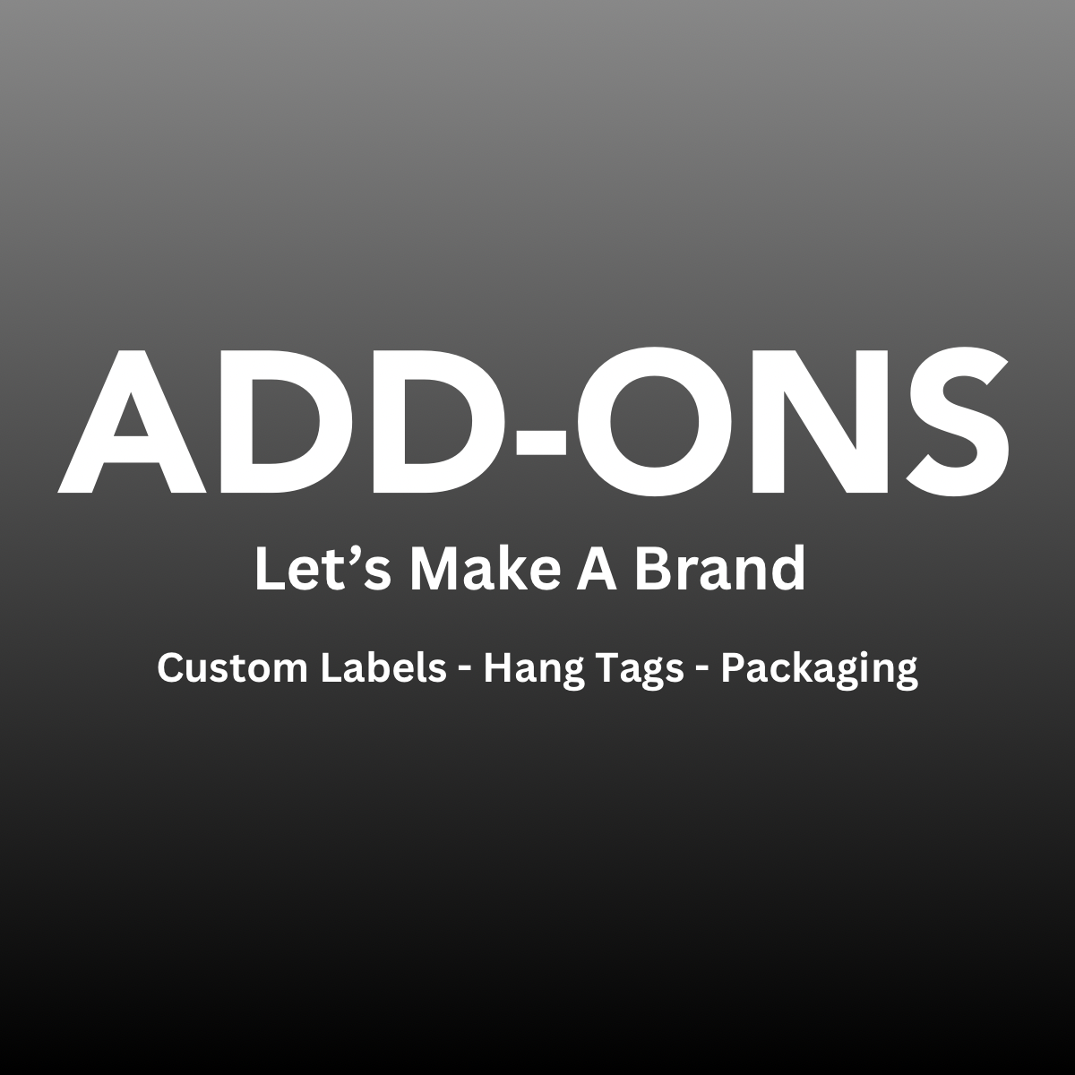 Brand Add-Ons
