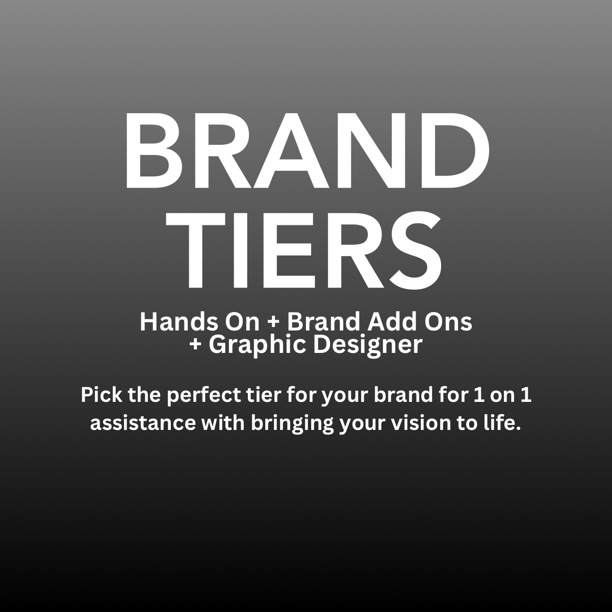Brand Tiers