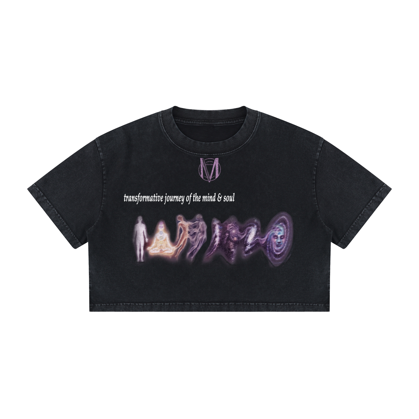 Metanoia Mineral Wash Cotton Crop T-Shirt
