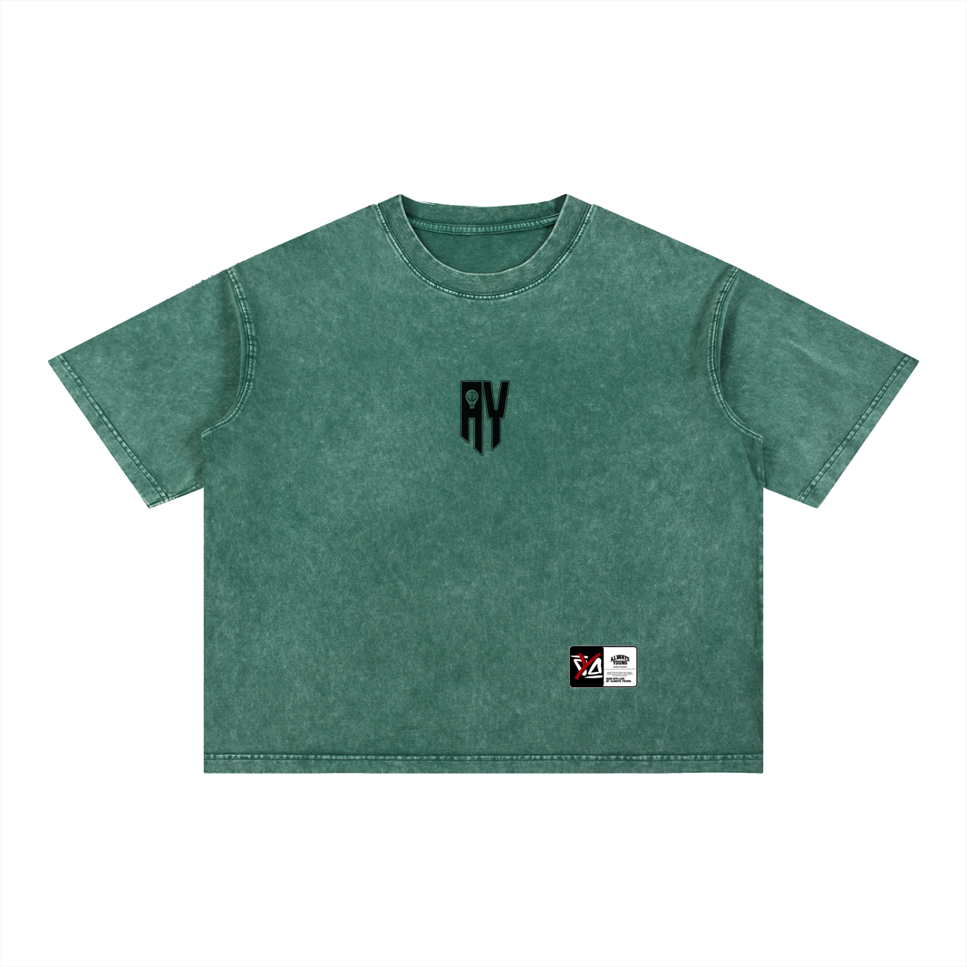 Always Young Mineral Wash Boxy Cotton T-Shirt