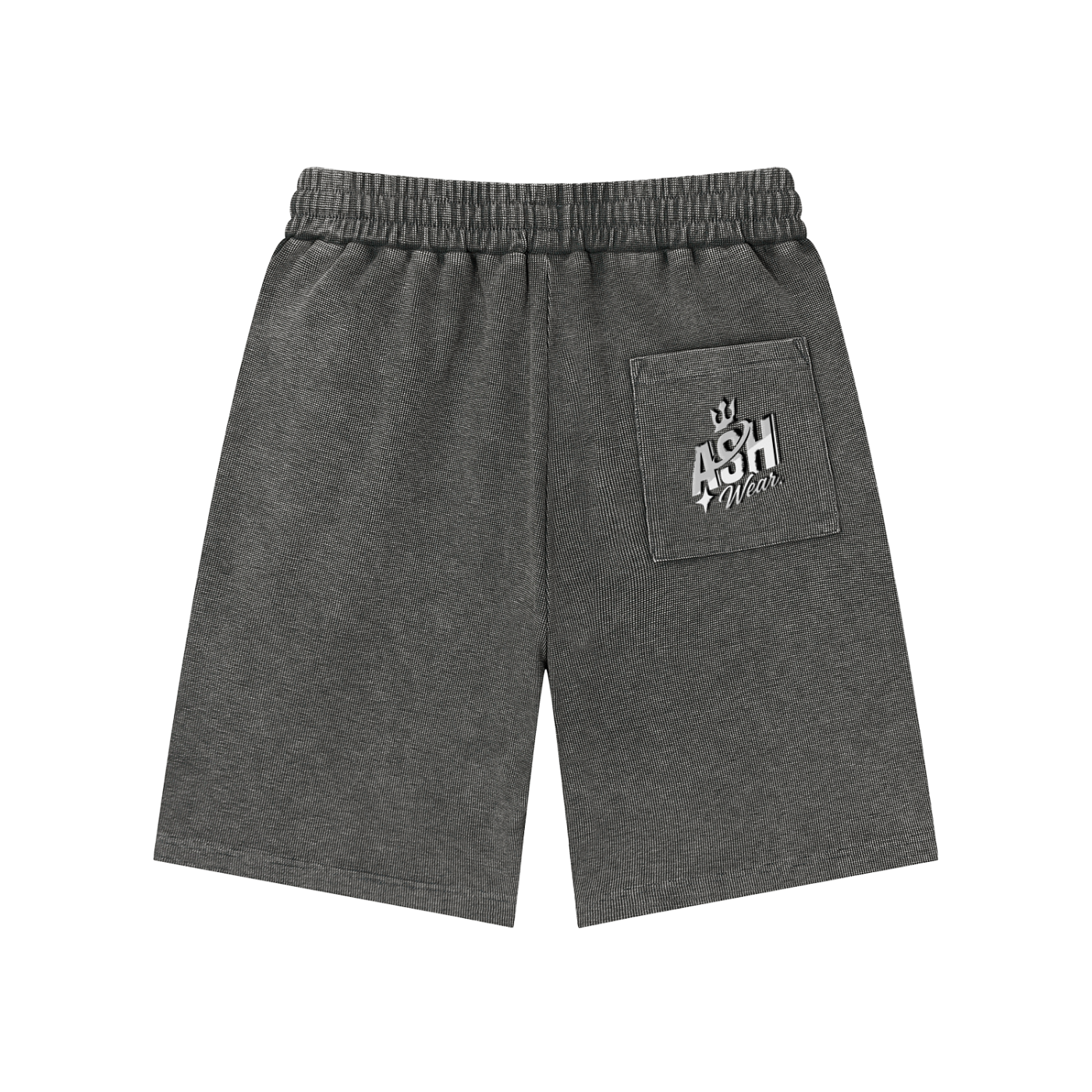 ASH Wear Mineral Wash Waffle Knit Shorts