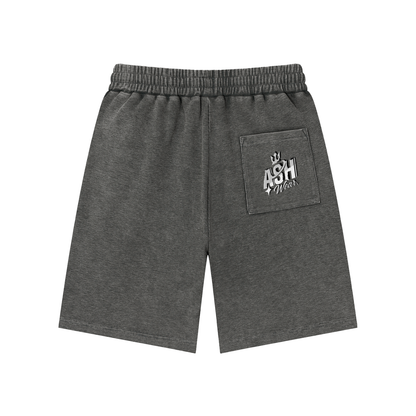 ASH Wear Mineral Wash Waffle Knit Shorts