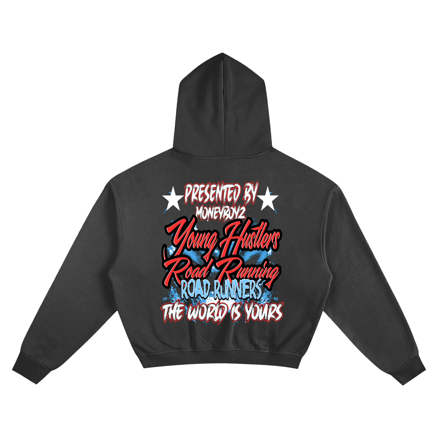 MoneyBoyz Unisex Cotton Cropped Hoodie