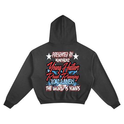 MoneyBoyz Unisex Cotton Cropped Hoodie
