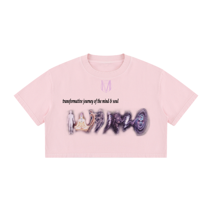 Metanoia Mineral Wash Cotton Crop T-Shirt