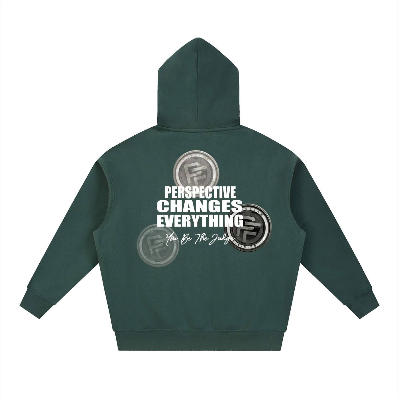 PF Essential Oversized Boxy Fit Fleece Hoodie