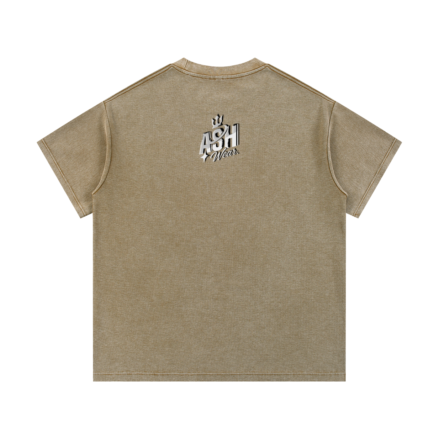 ASH Wear Mineral Wash Waffle Knit T-Shirt