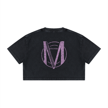 Metanoia Mineral Wash Cotton Crop T-Shirt
