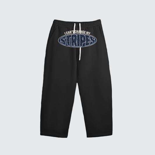 Can’t Change Stripes Heavyweight Curved-Leg Sweatpants (460GSM)