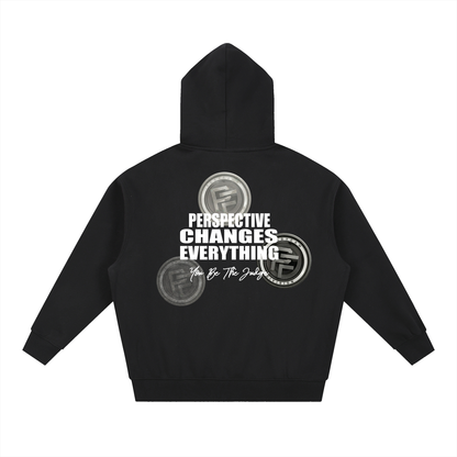 PF Essential Oversized Boxy Fit Fleece Hoodie