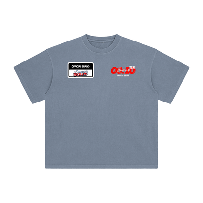 Laces&Soles Red Enzyme Washed T-Shirt