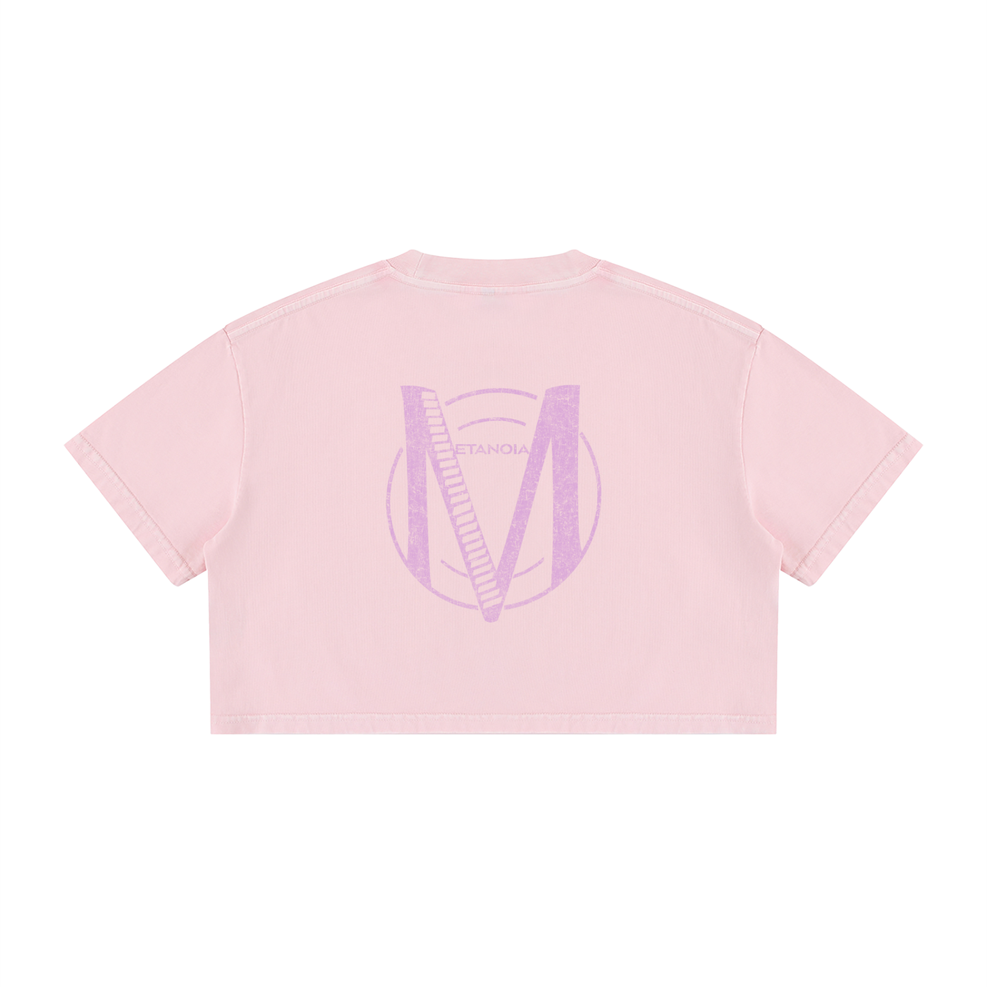 Metanoia Mineral Wash Cotton Crop T-Shirt