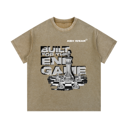 ASH Wear Mineral Wash Waffle Knit T-Shirt