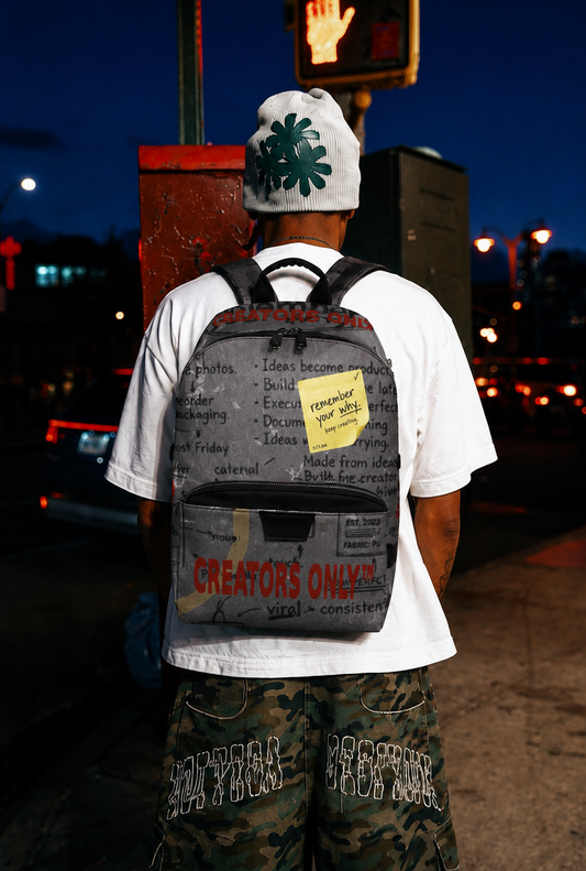CREATORS ONLY Leather Backpack