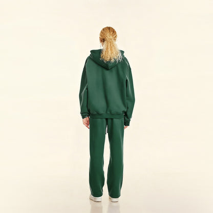 Urban Root Heavyweight Fleece Zip-Up Oversized Hoodie (380GSM)