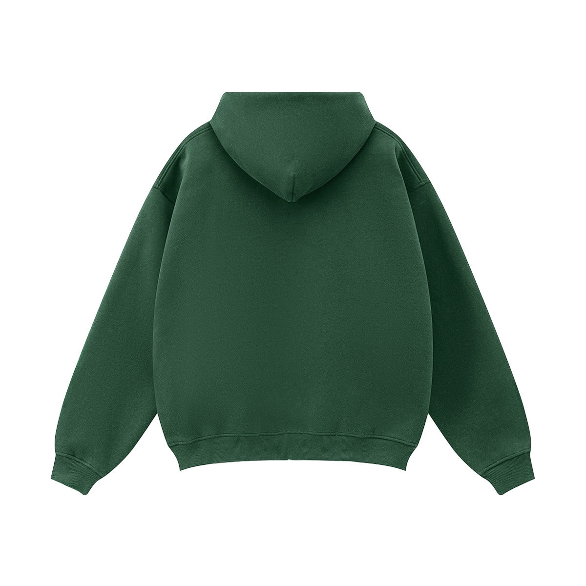 Urban Root Heavyweight Fleece Zip-Up Oversized Hoodie (380GSM)