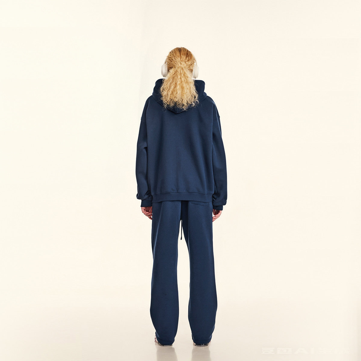 Urban Root Heavyweight Fleece Zip-Up Oversized Hoodie (380GSM)