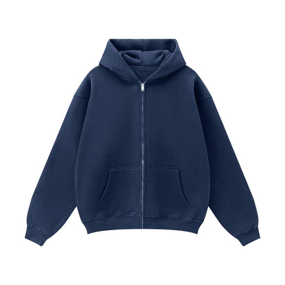 Urban Root Heavyweight Fleece Zip-Up Oversized Hoodie (380GSM)