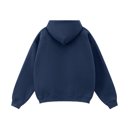 Urban Root Heavyweight Fleece Zip-Up Oversized Hoodie (380GSM)