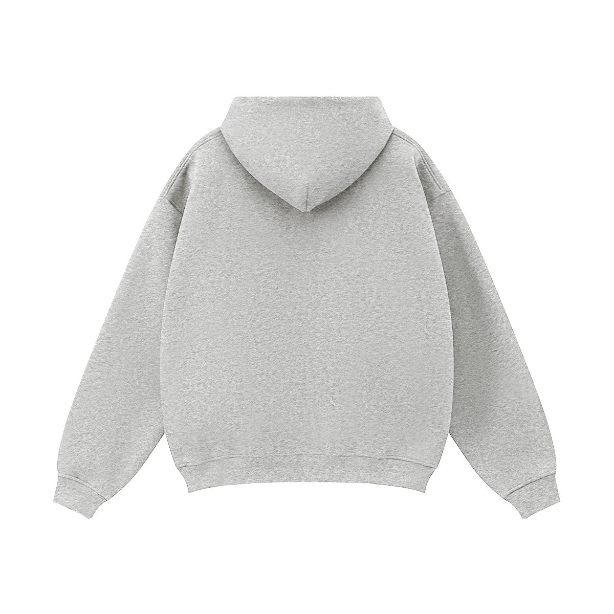 Urban Root Heavyweight Fleece Zip-Up Oversized Hoodie (380GSM)