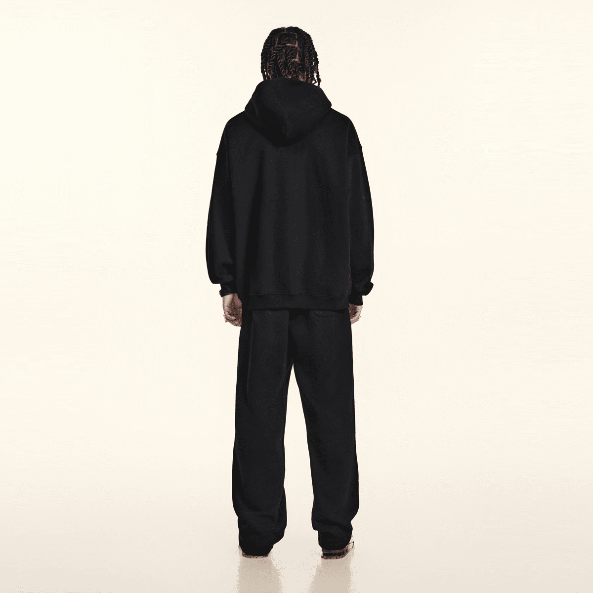Urban Root Heavyweight Fleece Zip-Up Oversized Hoodie (380GSM)