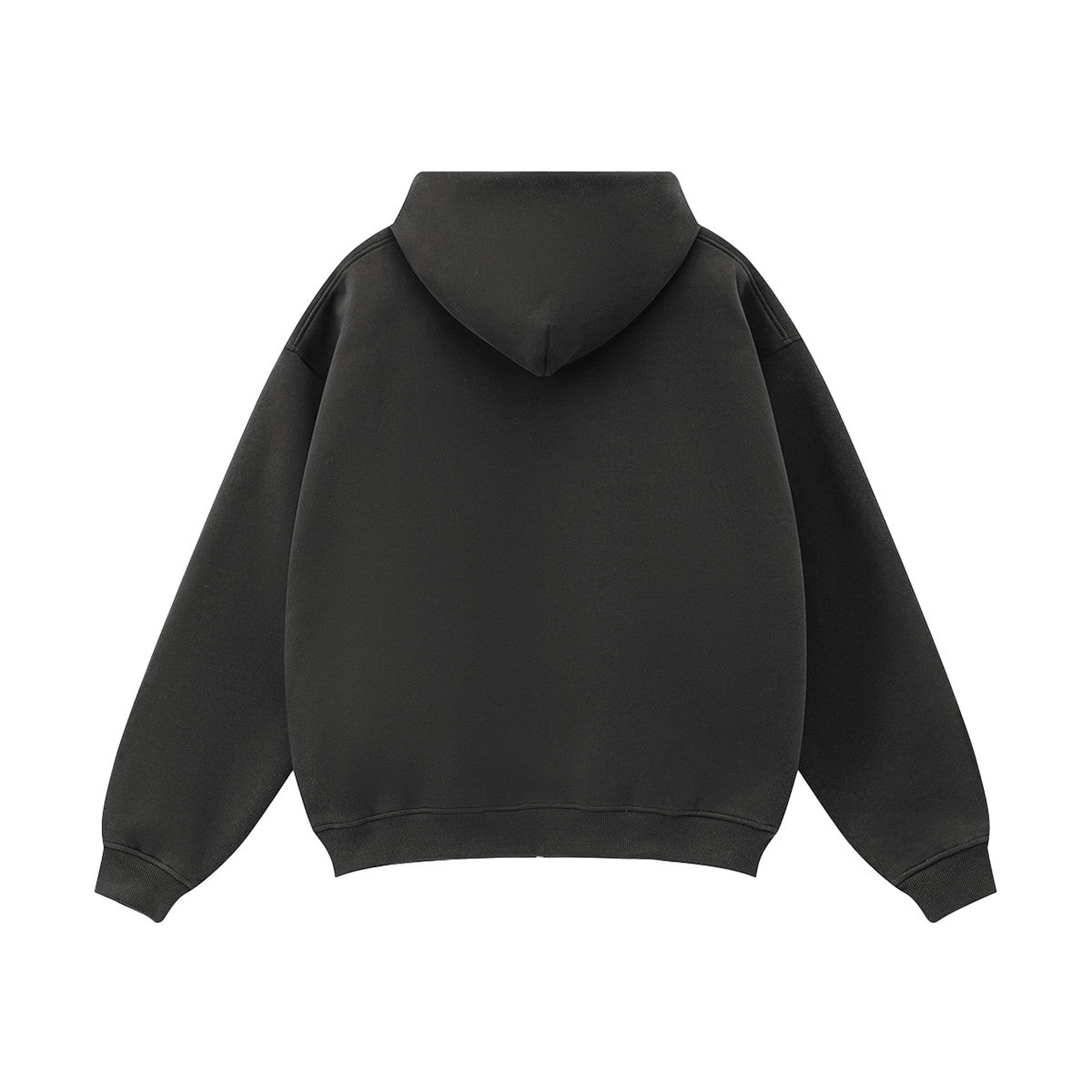Urban Root Heavyweight Fleece Zip-Up Oversized Hoodie (380GSM)
