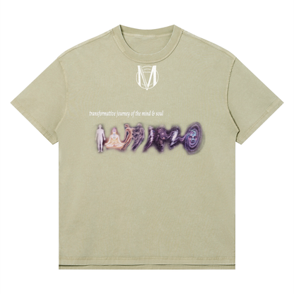 Metanoia Mineral Wash Oversized T-Shirt