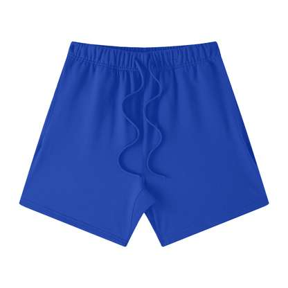 Unisex Earth Tone Loose Fit Cotton Shorts
