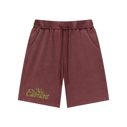 New Element Mineral Wash Waffle Knit Shorts