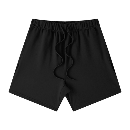 Unisex Earth Tone Loose Fit Cotton Shorts