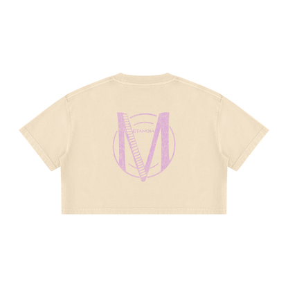 Metanoia Mineral Wash Cotton Crop T-Shirt