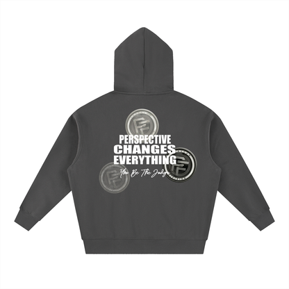 PF Essential Oversized Boxy Fit Fleece Hoodie