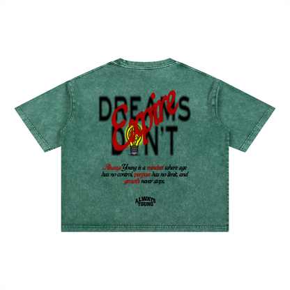 Always Young Mineral Wash Boxy Cotton T-Shirt