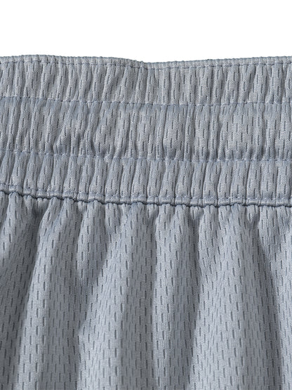 Classic Stripe Trim Basketball Shorts